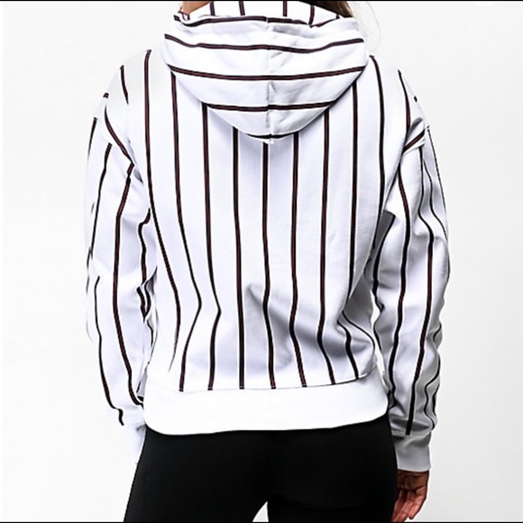 Champion Striped Hoodie NWT small - Picture 7 of 7